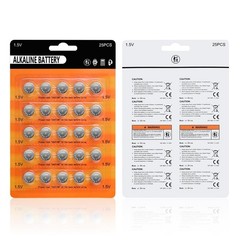 AG13 LR44 Batteries (25-Pack) – Long-Lasting 1.5V LR44 Alkaline Battery