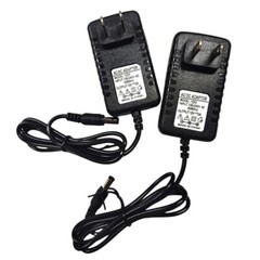2PCS 12 Volt 2 Amp AC/DC ADAPTER POWER SUPPLY CORD 12V 2A 5.5mm/2.5mm Connector