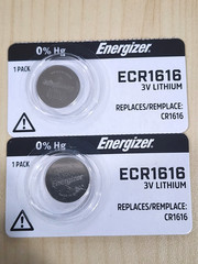 2 pc CARDED SONY CR1616 3v LITHIUM BATTERY CR 1616 CMOS KEY FOBS Exp 2031