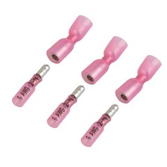 200PCS Heat Shrink Spade Connectors Kit 22-10 AWG Female Male Spade Terminlas