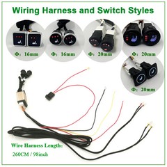 Universal 100W Car Seat Heater Kit 2 Seats Carbon Fiber 3-Level 12V Heating Pads