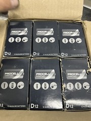 72 Duracell Procell D Constant Alkaline Batteries (6 cartons of 12) Expire 2033
