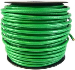 10 Gauge AWG Green Solid Copper Grounding Wire UL Listed Cable Satellite (100FT)