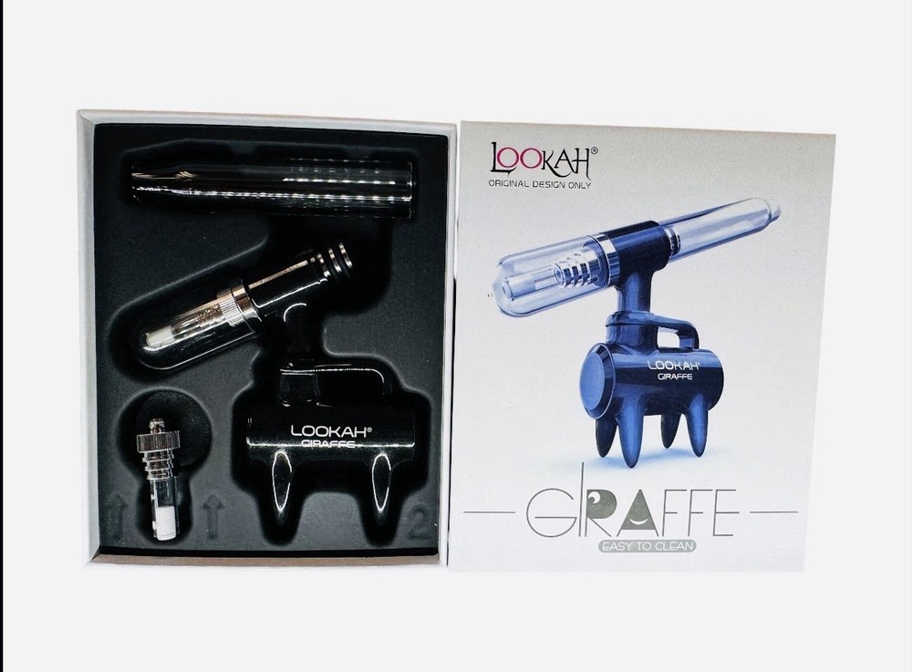 🔥LOOKAH Giraffe Electronic Collector Tobacco Black 🔥Device New in Box 21+