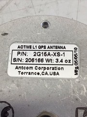 Antcom Corp 2G15A-XS-1 Active L1 GPS Antenna 3.4 Oz