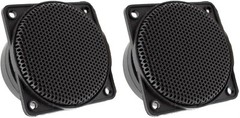 PAIR Piezo Mini Super Horn Tweeters 2 1/2 inch Replacement for Car Home Speakers