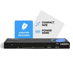 OREI 4K 1X4 HDMI Splitter, 1 Port to 4 Display, Powered