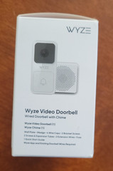 New Wyze Video Doorbell Camera Chime IP65 Weatherproof Night Vision open box