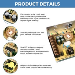 12V 10A 120W Switching AC Power Supply Adapter 110-220V to DC 12V LED CCTV Box