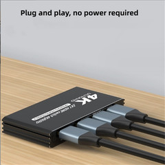 3 Port 4K 3X1 HDMI Switcher 3 In 1 Out HDMI With IR Remote Supporting HDCP2.2