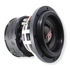 B2 Audio RAMPAGE 8 V3 8″ Dual 1-Ohm 2″ Voice Coil 1000 Watt RMS Subwoofer