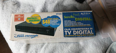 APEX DT502 Digital-to-Analog DTV Converter Box w/Remote Control – Open Box