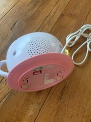 Hello Kitty Sanrio RCA Alarm Clock Radio Pink Teacup AM/FM Decor Digital WORKS