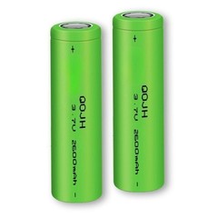 12Pcs 2600mAh Batteries 3.7V Rechargeable Li-Ion Battery for Flashlight Torch
