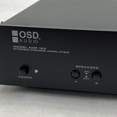 OSD Audio AMP120 2 Channel Stereo Power Amplifier – Tested