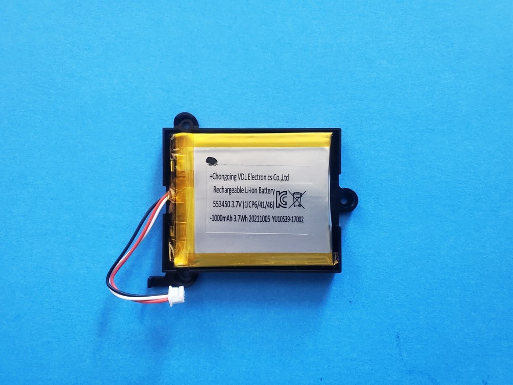 DC 3.7V 553450 1100mah Battery Replacement for Corsair Void Elite RGB