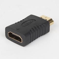 Premium GOLD HDMI Connector Male to HDMI Mini Connector Female adapter