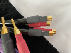 TARA Labs RSC Reference Bi-Wire Speaker Cable Pair 8ft Banana Plugs Audiophile