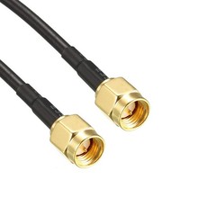 uxcell SMA Male to Coaxial Cable 50 ohm 10 feet RG174 2pcs 10 Feet