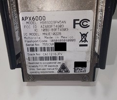 TESTED Motorola APX 6000 UHF R2 Radio 450-520 MHz P25 PHASE I and II TDMA AES