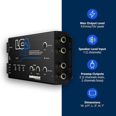 AudioControl LC2i PRO 2 Channel 400 Watts line output converter AccuBASS ACR-1