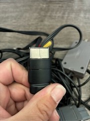 Super Nintendo Power Cable and TV connection Bundle Video Game Console UNTESTED