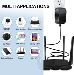 30W AC/DC Adapter with Smart Protection – Perfect for Home and Travel