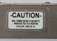 BIRD ELECTRIC 8072A-1 RF TERMINATION 300W 50Ω – COAX RESISTOR/DUMMY LOAD