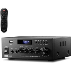 Home Audio Amplifier with Bluetooth 5.3, 300W Peak]