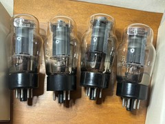 Lot of Four Made In China 6L6GC NOS Test Great Vintage Vacuum Tubes