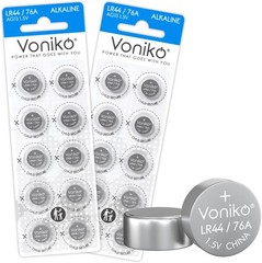 Premium Lr44 Button Cell 1.5v Alkaline Batteries Ag13 20 Pack—[Ultra Power] Cell