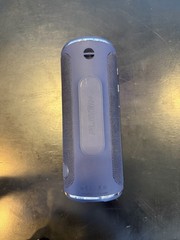Blue Tees Player+ Bluetooth Portable Speaker, Blue Cylindrical Used