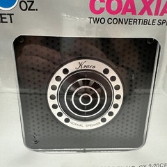 Kraco Coaxial Two Convertible 20oz 5 1/4 Speakers Cx-2-20CF 1970’s Vintage New