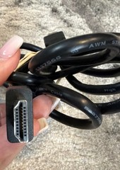 (3) HDMI CABLES CERTIFIED HIGH SPEED HDTV PC LAPTOP GAMING