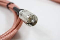 RG400 Double Silver Braid Teflon Coaxial Cable 12ft 6in w/Amphenol PL259’s CB