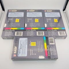 10 Pack – BASF T-120 Extra Quality VHS VCR Video Cassette SEALED
