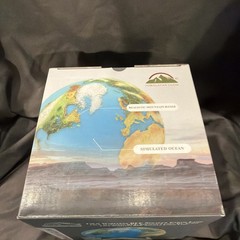 Hand Painted Tws Himalayan Glow Wireless BLE Speaker Earth Lamp W/remote USB-c