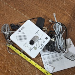 Vintage AT&T Digital Answering Machine Model 1740