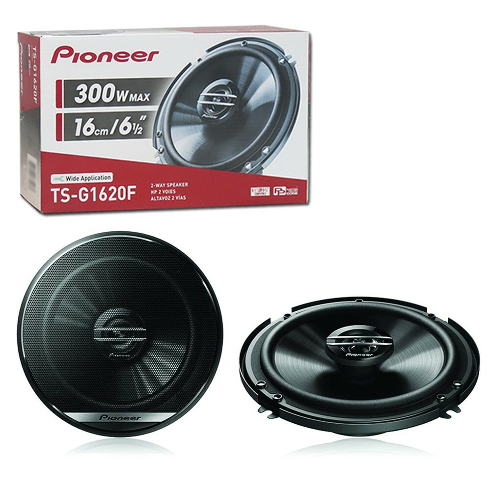 NEW PIONEER 6.5-INCH 2-WAY CAR AUDIO COAXIAL SPEAKERS PAIR 6-1/2″ 300W MAX