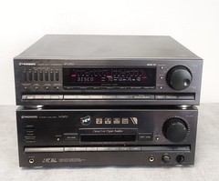 Pioneer A-Z470 Stereo Amplifier HIFI Separate With Matching SP-Z570 Graphic EQ