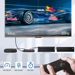 5 in 1 out HDMI Switch 4K 60Hz HDMI 2.0 Switcher For PS3/PS4/PS5, for Xbox 360