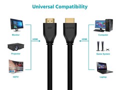 Monoprice 8K Certified Ultra High-Speed HDMI Cable – 8K60Hz, 4K120Hz, 48Gbps,