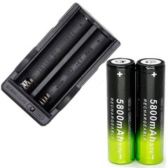 SKYWOLFEYE 3.7V Rechargeable Li-ion Battery Button Top Cell For LED Flashlight