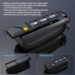 H HAILONG 52V 48V 36V ebike Battery li-ion for 0-2000W li-ion Battery BMS