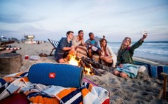 JBL Xtreme, Splash proof portable speaker with ultra-powerful performance.