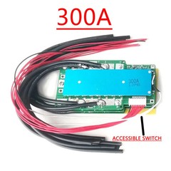 8S 24V LiFePO4 BMS 200A Common Port Lithium Battery Protection Board w/ Balance