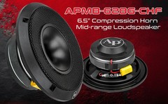 Audiopipe APMB-628G-CHF 6.5″ 150W RMS Compression Horn Midrange Speakers