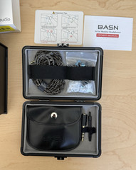 BASN Bmaster5 in-ear DLC monitors 4BA 5 Drivers Audiophile IEM Glacier White