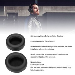 Soft Protein Leather Ear Pads For RB-M700B Headphones Easy To Use