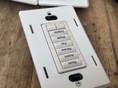 Lutron At-Nb-None Q26SM 6 Button +L/R Keypad Lot Of 10 Units